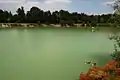 Le Lac Vert bien vert.