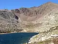 Le lac de Coll Roig en automne.