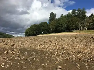 La plage de Bonnu en 2017.