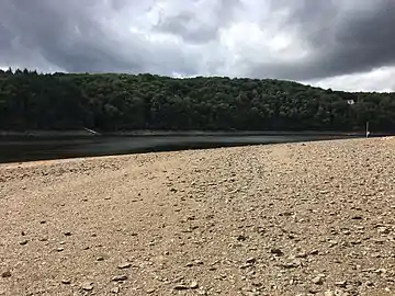 La plage de Fougères en 2017.