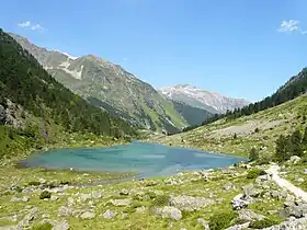 Le lac de Suyen (avril 2010).