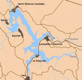 Image illustrative de l’article Lac de Saint-Étienne-Cantalès