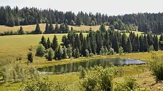 Le lac du Trouillot.