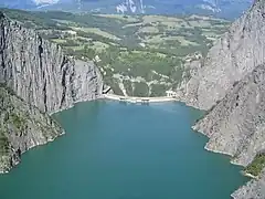 Le barrage de Monteynard