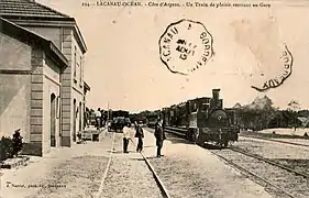 Gare de Lacanau-Océan.