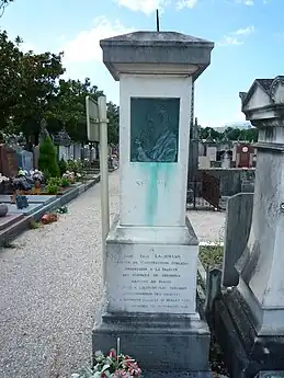 Jean-Paul Lachmann (1904), Grenoble, cimetière Saint-Roch.