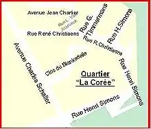 Quartier de "La Corée"