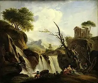 Les cascades de Tivoli, musée des beaux-arts de Libourne.