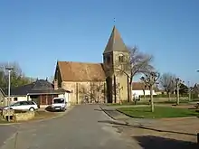 L'église Saint-Martin, en 2012.