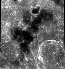 Vue de Lacus Bonitatis (Lune).