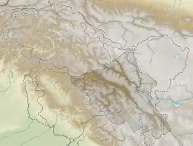 Voir sur la carte topographique du Ladakh