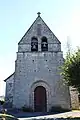 L'église Saint-Etienne du XIIe siècle.