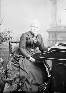 Lady Tupper en mai 1888.