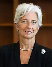 Christine Lagarde 2022, 2016, 2012, 2010, 2009.