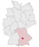 Drapeau de Arrondissement de Neuburg-Schrobenhausen