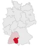 Drapeau de District de Tübingen