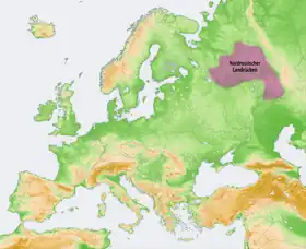 Carte de localisation des monts Ouvaly.