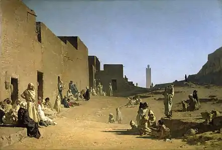 Laghouat, Sahara algérien (1879), Paris, musée d'Orsay.
