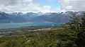 Vue vers l'Est, du lac Fagnano.