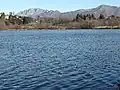 Lac de Sartirana : vue panoramique.