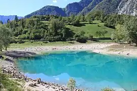 Le lac de Tenno.