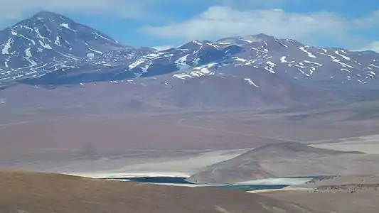 Lac Santa Rosa et Tres Cruces