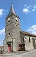 Façade de l'église.