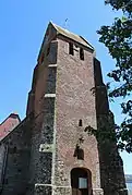 Le donjon de l'église.