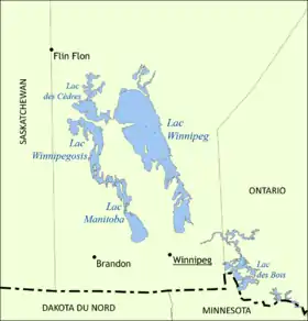 Image illustrative de l’article Lac Manitoba