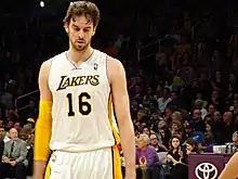 Pau Gasol en janvier 2013