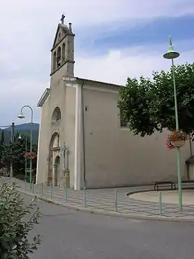 Église  de Lalevade-d'Ardèche.