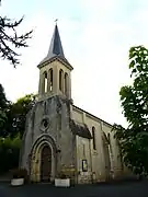 L'église Saint-Étienne de Drayaux.
