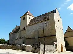 L'église Sainte-Colombe.