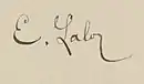 Signature de Édouard Lalo