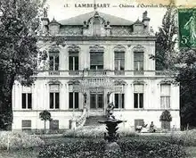 Lambersart - Château du Bas-Grandel (carte postale ancienne)