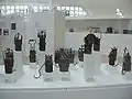 Lampes de mineur au musée du charbon (it).