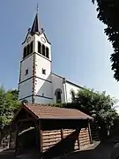 Église protestante de Lampertheim.