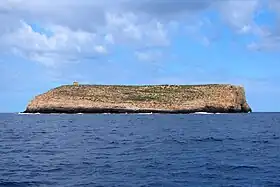 L’île de Lampione.