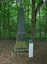 Monument à la mémoire des soldats des troupes coloniales britanniques.