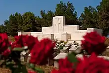 Cimetière du débarquement du Lancashire.