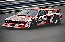 Lancia Beta MonteCarlo aux 1000km du Nurburgring 1980.