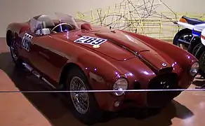 Photographie d'une Lancia D23 Sport Pinin Farina Spyder de 1953