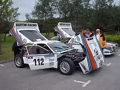 Photographie d'une Lancia 037