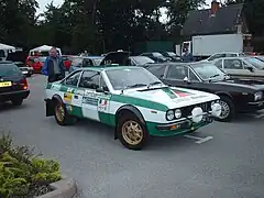 Photographie d'une Lancia Beta Coupé