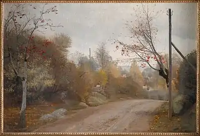 Route près de Maagenstrup (1888)