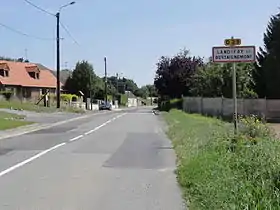 Vue de l'entrée du village