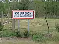 Entrée de Courson.