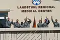 Soldats américains au Landstuhl Regional Medical Center