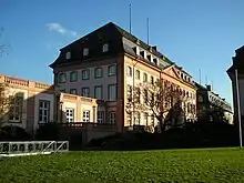 Le parlement du land et Hôtel de l’ordre Teutonique, un des nombreux exemples de architecture baroque à Mayence