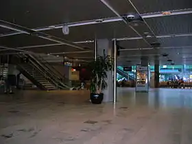 L'intérieur de l'aéroport le 4 août 2007.